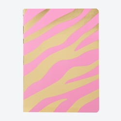 Carnet A5 – Ligné 64 pages – Pink Zebra - Cultura