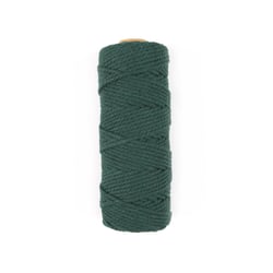 Fil macramé - Noël tradition - Vert - Ø3 mm x 62m - Créalia