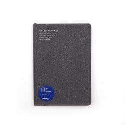 Carnet A5 - ligné - 160 pages - gris anthracite - Cultura