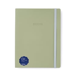 Carnet A4 - ligné - 192 pages - vert - Cultura