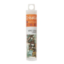 Perles Miyuki Tila - Tube 7 g - Vert d'eau - Créalia