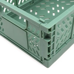 Petite caisse pliable - verte - 21 x 14 cm – Collection Pâques – Créalia 