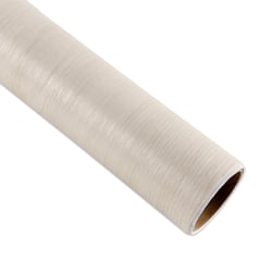 Feuille de vinyle permanent Créalia - Aspect bois clair - 30 x 90 cm