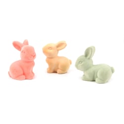 Lapin pastel - 6,5 cm - Collection Pâques - Créalia