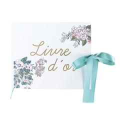 Livre d’or 48 pages – 20 x 17 cm – Collection mariage “Rustic wedding” - Créalia