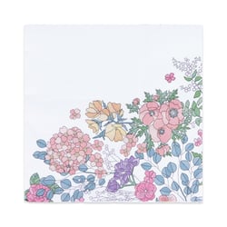 Serviettes en papier fleuris x 16 – 33 x 33 cm – Collection mariage « Rustic wedding » – Créalia
