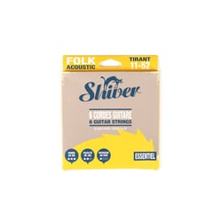 6 cordes de guitare folk Essentiel - Tirant 11-52 - Shiver