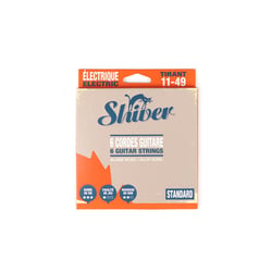 6 cordes de guitare électrique Standard - Tirant 11-49 - Shiver