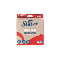 6 cordes de guitare classique Deluxe - Tirant 28-43 - Shiver