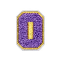 Patch thermocollant numéro 0 – violet - Créalia