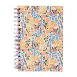Cahier à spirale A5 – 160 pages avec séparateurs – Full Flowers – Cultura