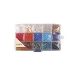 Coffret de perles multicolores - Créalia