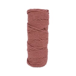 Fil macramé - Terracotta - Ø3 mm x 62 m - Créalia