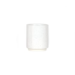Support en céramique sublimable 9,5 cm x Ø 8 cm - Créalia