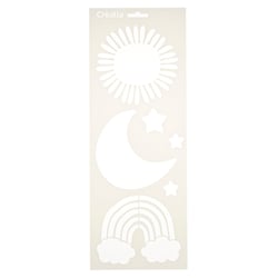 Pochoir les astres des enfants –   15 x 40 cm - Créalia