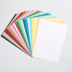 Papiers créatifs multi-usages x 100 - Multicolore - A4 - 120 g/m2 - Créalia
