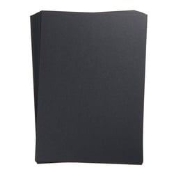 Papier créatifs multi-usages x 20 – Noir – A4 - 240 g – Créalia