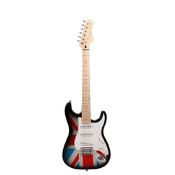 GES Baby Union Jack - Guitare électrique pour enfant - Shiver