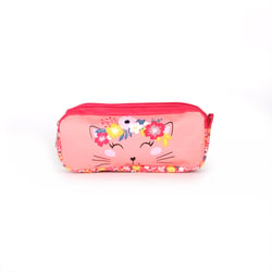 Trousse rectangulaire 2 compartiments Cultura - Cat & Flowers