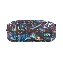 Trousse rectangulaire 2 compartiments Cultura - Doodling skate
