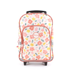 Cartable à roulettes Cultura - Floral Graphic - 2 compartiments