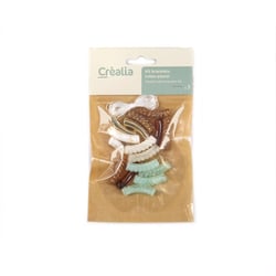 Coffret 3 bracelets tubes pastel Créalia