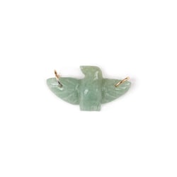 Pendentif oiseau en pierre Créalia