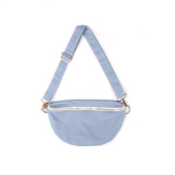 Sac banane Créalia - Polyester et cotton chambray