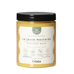Peinture biosourcée multisupport 300ml - Moutarde - Finition mate - Créalia