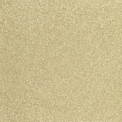 Lot de 5 feuilles unies - 30,5 x 30,5 cm  - Dorées pailletées - Créalia