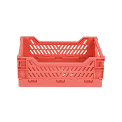 Caissette de rangement pliable XS - 16,6 x 10,5 x 6,4 cm - Terracotta - Cultura