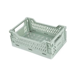 Caissette de rangement pliable XS - 16,6 x 10,5 x 6,4 cm - Vert sauge - Cultura
