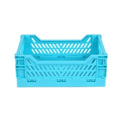 Caissette de rangement pliable XS - 16,6 x 10,5 x 6,4 cm - Bleu sarcelle - Cultura