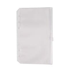 Enveloppes zip pour classeur à budget x4 - 17,5 x 10 cm - Cultura