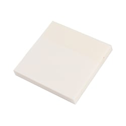 Bloc de notes transparentes adhésives - 7,5 x 7,5 cm - 200 feuilles - Cultura