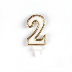 Bougie contour doré 2 - Créalia