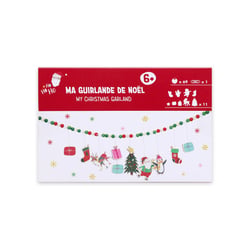 Ma guirlande de perles en bois - Noël Enfant - Créalia