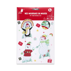 Mes mosaïques en mousse - Noël enfant - Créalia