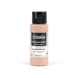 Flacon de peinture acrylique Créalia - 59 ml - Cappucino mat