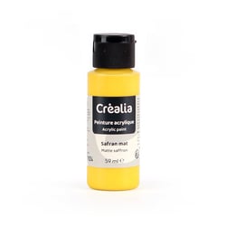 Flacon de peinture acrylique Créalia - 59 ml - Safran mat