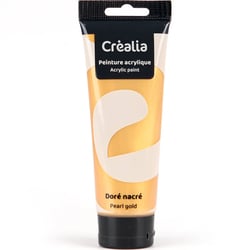 Peinture acrylique Créalia - 120 ml - Or nacré
