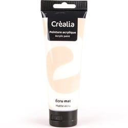 Peinture acrylique Créalia - 120 ml - Écru mat