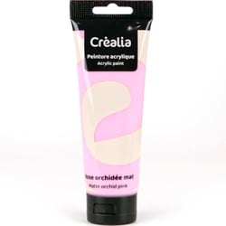 Peinture acrylique Créalia - 120 ml - Rose orchidée mat