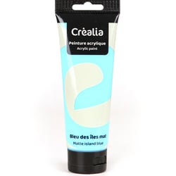 Peinture acrylique Créalia - 120 ml - Bleu lagon mat
