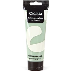 Peinture acrylique Créalia - 120 ml - Vert sauge mat