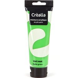 Peinture acrylique Créalia - 120 ml - Vert pomme mat