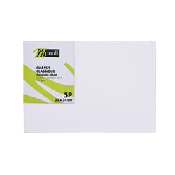 Châssis - toile classique 100% coton Monali - 5P / 35 x 24 cm