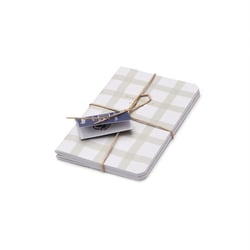 Carnets de notes A6 x2 - 64 pages - Rose et vert pastel - Cultura