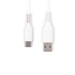 Câble USB-A / USB-C 1m blanc Cultura