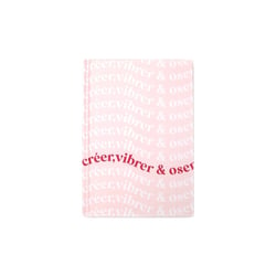 Carnet Cultura - Créer, vibrer, oser - A5 - 192 pages lignées
